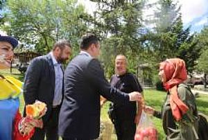 AYVALI PAZAR YERİ - AŞAĞI EĞLENCE - KIZILAY KURBAN BAYRAMI ZİYARETİ