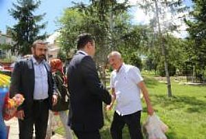 AYVALI PAZAR YERİ - AŞAĞI EĞLENCE - KIZILAY KURBAN BAYRAMI ZİYARETİ