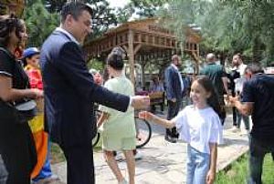 AYVALI PAZAR YERİ - AŞAĞI EĞLENCE - KIZILAY KURBAN BAYRAMI ZİYARETİ