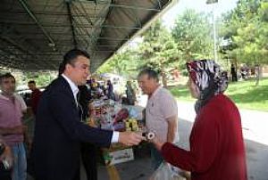 AYVALI PAZAR YERİ - AŞAĞI EĞLENCE - KIZILAY KURBAN BAYRAMI ZİYARETİ