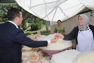 AYVALI PAZAR YERİ - AŞAĞI EĞLENCE - KIZILAY KURBAN BAYRAMI ZİYARETİ