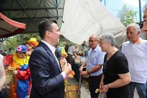 AYVALI PAZAR YERİ - AŞAĞI EĞLENCE - KIZILAY KURBAN BAYRAMI ZİYARETİ