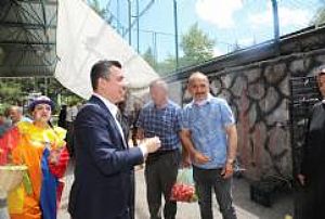 AYVALI PAZAR YERİ - AŞAĞI EĞLENCE - KIZILAY KURBAN BAYRAMI ZİYARETİ