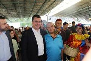 AYVALI PAZAR YERİ - AŞAĞI EĞLENCE - KIZILAY KURBAN BAYRAMI ZİYARETİ