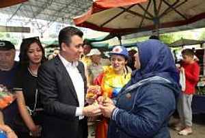 AYVALI PAZAR YERİ - AŞAĞI EĞLENCE - KIZILAY KURBAN BAYRAMI ZİYARETİ