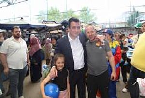 AYVALI PAZAR YERİ - AŞAĞI EĞLENCE - KIZILAY KURBAN BAYRAMI ZİYARETİ