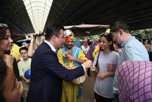 AYVALI PAZAR YERİ - AŞAĞI EĞLENCE - KIZILAY KURBAN BAYRAMI ZİYARETİ