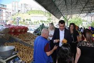 AYVALI PAZAR YERİ - AŞAĞI EĞLENCE - KIZILAY KURBAN BAYRAMI ZİYARETİ