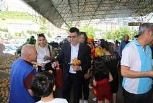 AYVALI PAZAR YERİ - AŞAĞI EĞLENCE - KIZILAY KURBAN BAYRAMI ZİYARETİ