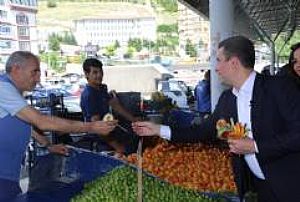 AYVALI PAZAR YERİ - AŞAĞI EĞLENCE - KIZILAY KURBAN BAYRAMI ZİYARETİ