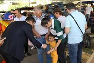 AYVALI PAZAR YERİ - AŞAĞI EĞLENCE - KIZILAY KURBAN BAYRAMI ZİYARETİ