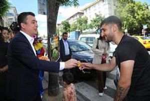 AYVALI PAZAR YERİ - AŞAĞI EĞLENCE - KIZILAY KURBAN BAYRAMI ZİYARETİ