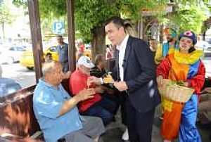 AYVALI PAZAR YERİ - AŞAĞI EĞLENCE - KIZILAY KURBAN BAYRAMI ZİYARETİ