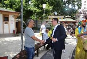 AYVALI PAZAR YERİ - AŞAĞI EĞLENCE - KIZILAY KURBAN BAYRAMI ZİYARETİ