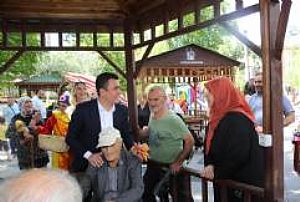 AYVALI PAZAR YERİ - AŞAĞI EĞLENCE - KIZILAY KURBAN BAYRAMI ZİYARETİ