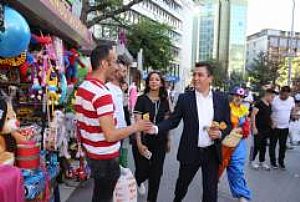 AYVALI PAZAR YERİ - AŞAĞI EĞLENCE - KIZILAY KURBAN BAYRAMI ZİYARETİ