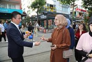 AYVALI PAZAR YERİ - AŞAĞI EĞLENCE - KIZILAY KURBAN BAYRAMI ZİYARETİ