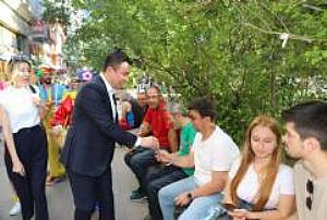 AYVALI PAZAR YERİ - AŞAĞI EĞLENCE - KIZILAY KURBAN BAYRAMI ZİYARETİ