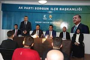 AK PARTİ GENEL MERKEZ TEŞKİLAT BAŞKANLIĞI TÜRKİYE BULUŞMALARI PROGRAMI YOZGAT -  SORGUN  