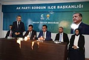 AK PARTİ GENEL MERKEZ TEŞKİLAT BAŞKANLIĞI TÜRKİYE BULUŞMALARI PROGRAMI YOZGAT -  SORGUN  