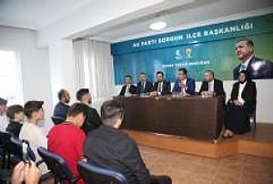 AK PARTİ GENEL MERKEZ TEŞKİLAT BAŞKANLIĞI TÜRKİYE BULUŞMALARI PROGRAMI YOZGAT -  SORGUN  