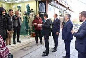 ÇIKRIKÇILAR YOKUŞU ESNAF İLE TOPLANTI