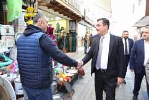 ÇIKRIKÇILAR YOKUŞU ESNAF İLE TOPLANTI