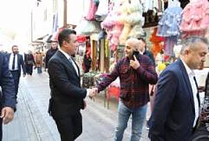 ÇIKRIKÇILAR YOKUŞU ESNAF İLE TOPLANTI