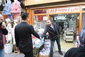 ÇIKRIKÇILAR YOKUŞU ESNAF İLE TOPLANTI