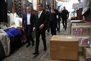 ÇIKRIKÇILAR YOKUŞU ESNAF İLE TOPLANTI