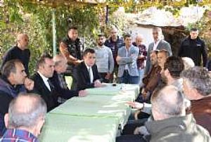 ÇIKRIKÇILAR YOKUŞU ESNAF İLE TOPLANTI