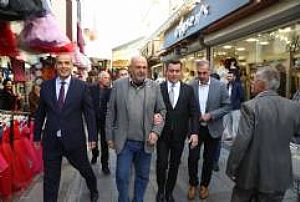 ÇIKRIKÇILAR YOKUŞU ESNAF İLE TOPLANTI