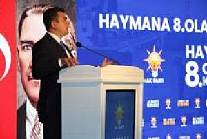 AK PARTİ 8. OLAĞAN HAYMANA İLÇE KONGRESİ