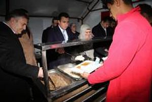 ÇUBUK ESNAF ZİYARETİ, AİLE ZİYARETİ, İFTAR ÇADIRI