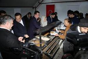 ÇUBUK ESNAF ZİYARETİ, AİLE ZİYARETİ, İFTAR ÇADIRI