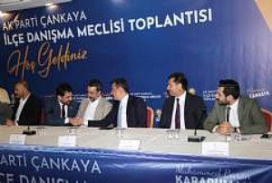 ÇANKAYA İLÇE DANIŞMA MECLİSİ TOPLANTISI