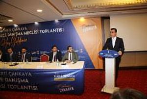 ÇANKAYA İLÇE DANIŞMA MECLİSİ TOPLANTISI