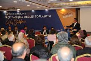 ÇANKAYA İLÇE DANIŞMA MECLİSİ TOPLANTISI