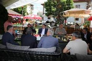 KAHRAMANKAZAN ESNAF VE HASTANE ZİYARETİ