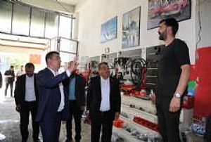 KAHRAMANKAZAN ESNAF VE HASTANE ZİYARETİ