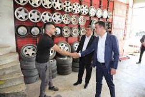 KAHRAMANKAZAN ESNAF VE HASTANE ZİYARETİ