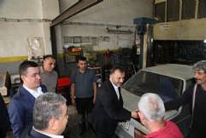 KAHRAMANKAZAN ESNAF VE HASTANE ZİYARETİ