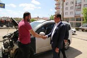 KAHRAMANKAZAN ESNAF VE HASTANE ZİYARETİ