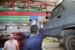 KAHRAMANKAZAN ESNAF VE HASTANE ZİYARETİ