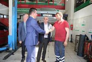 KAHRAMANKAZAN ESNAF VE HASTANE ZİYARETİ