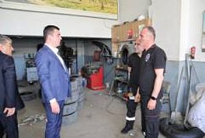 KAHRAMANKAZAN ESNAF VE HASTANE ZİYARETİ