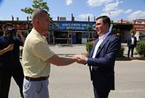 KAHRAMANKAZAN ESNAF VE HASTANE ZİYARETİ