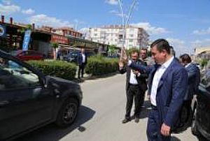 KAHRAMANKAZAN ESNAF VE HASTANE ZİYARETİ