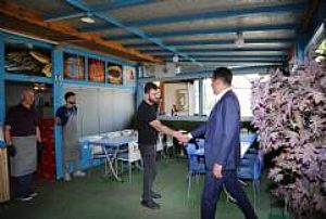 KAHRAMANKAZAN ESNAF VE HASTANE ZİYARETİ