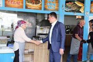 KAHRAMANKAZAN ESNAF VE HASTANE ZİYARETİ